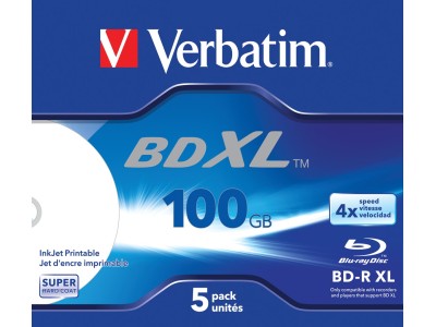 Verbatim BD-R XL 100GB* 4x Wide