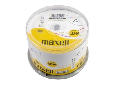 Maxell CD-R 80/700MB XL 52x 50p