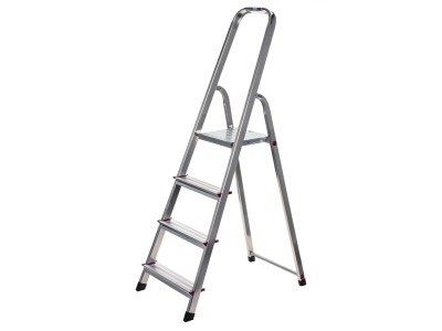 CORDA DOMESTIC ALUMINUM LADDER 4 STEPS