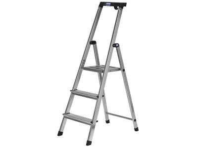 Krause Safety Folding ladder silver