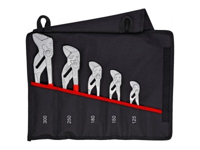 KNIPEX set of 5 pliers-wrenches 125/150/180/250/300mm
