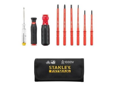 ST. SCREWDRIVERS 10pcs. VDE (2PH+2PZ+2PŁ+TESTER)