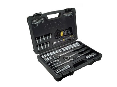 Stanley 80 Part-Size Socket Set 1/4