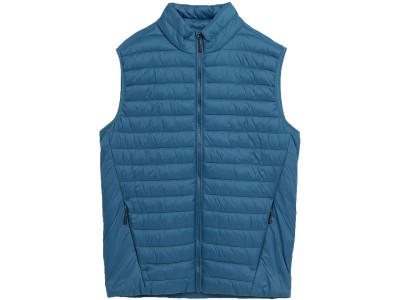 Kamizelka męska 4F M062 denim 4FAW23TVESM062