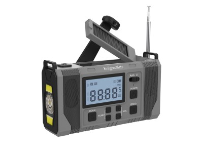 Radio solarne, przenośne radio awaryjne SOS