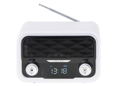Adler AD 1185 radio Portable White
