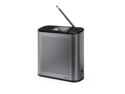 Sharp Osaka Portable Digital Grey
