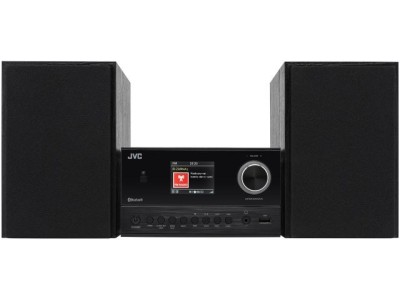 JVC UX-E225B Mini hi-fi system Black