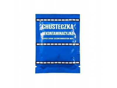 High-concentration pepper gas neutralisation wipe