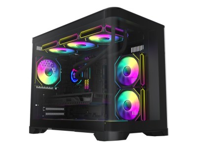 GameMax HYPE-M BK computer case Micro