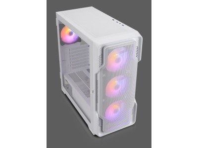 Nanoxia DS-9ARGB-W computer case Midi Tower
