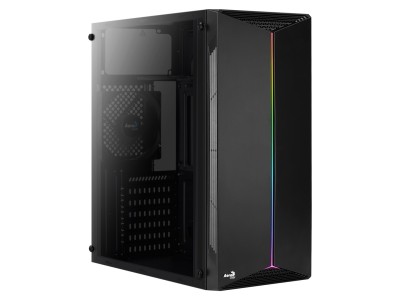 Aerocool Split Midi Tower Black