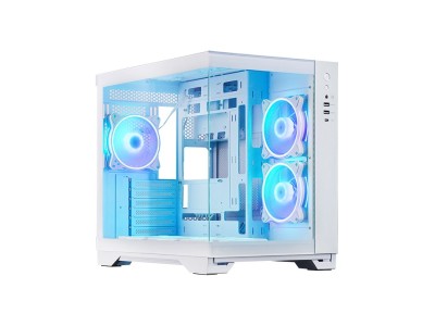Chieftec GM-30W-TG-OP computer case Cube White