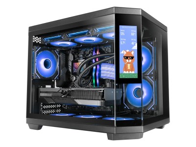 Mars Gaming MC3TCORELCDM computer case Mini