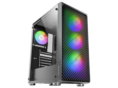 Mars Gaming MC-F Black, ATX Gaming