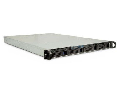 Inter-Tech IPC 1U-1404 Rack Black, Stainless