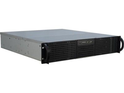 Inter-Tech IPC 2U-20248 Rack Black