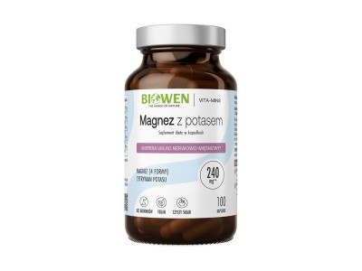 BIOWEN Magnesium 4x with Potassium –
