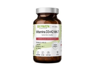 BIOWEN Vitamins D3 + K2 MK-7