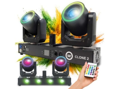 LIGHT4ME CLONE 2 multiefekt oświetleniowy 3w1