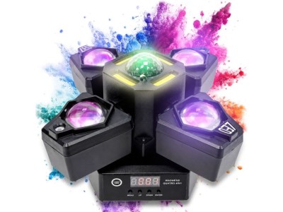 LIGHT4ME MADNESS QUATRO 4IN1 ruchomy multiefekt
