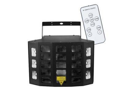 LIGHT4ME TURBO DERBY 4IN1 LED multi-effect
