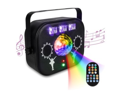 LIGHT4ME MULTIBOX multi-effect LED globe disco