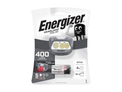 ENERGIZER FLASHLIGHT HEADLIGHT HDL30 3AAA 400