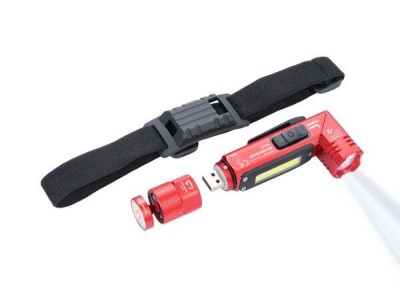 TROIKA ECO KNICKLICHT Red Hand flashlight