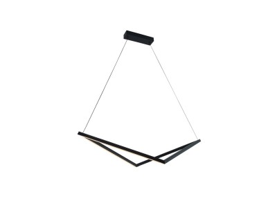 LUMINAIRE PENDANT 32W LED BLACK 1920LM
