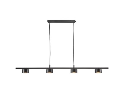 PENDANT LED LIGHT LUCA 4X4W BLACK