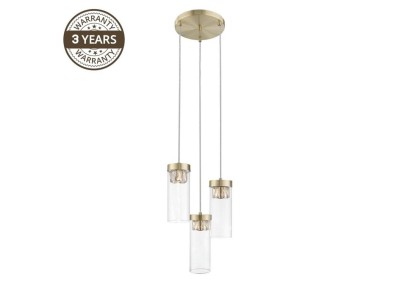 PENDANT LAMP PORTO 20101AB-3Y 3X25W G9