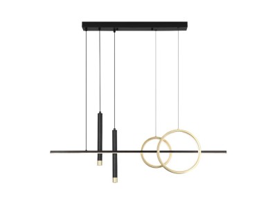 LAMP PENDANT COMBO 23W 3K BLACK/GOLD