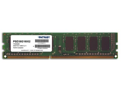 Patriot Memory DDR3 8GB PC3-12800 (1600MHz)