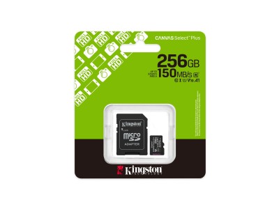 Kingston Technology 256GB microSDXC Canvas Select