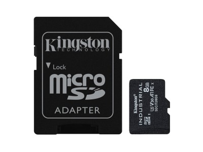 Kingston Technology 8GB microSDHC Industrial C10