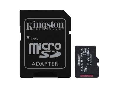 Kingston Technology 16GB microSDHC Industrial C10