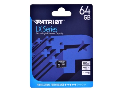 Patriot Memory PSF64GMDC10 memory card 64