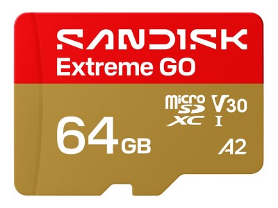 SanDisk Extreme GO 64 GB MicroSDXC