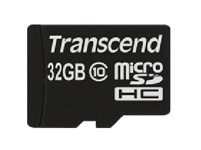Transcend microSDXC/SDHC Class 10 32GB with