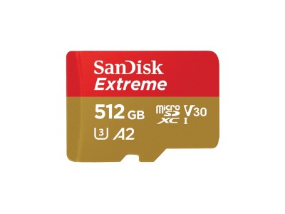 SanDisk Extreme 512 GB MicroSDHC UHS-I