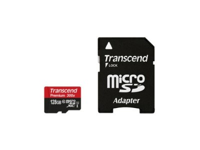 Transcend microSDXC/SDHC Class 10 UHS-I 128GB