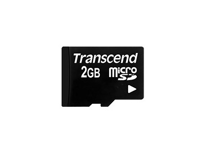 Transcend microSD Flash Card 2GB