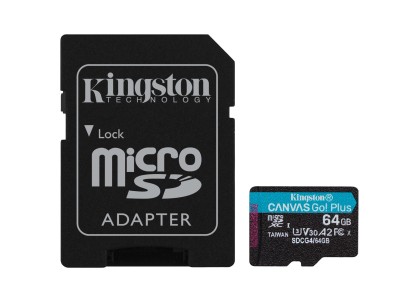 Kingston Technology 64GB microSDXC Canvas Go
