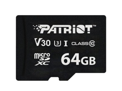 Patriot VX Series 64GB MicroSDXC V30