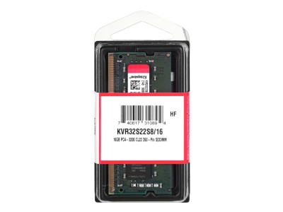 Kingston Technology KVR32S22S8/16 memory module 16