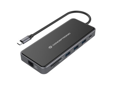 Conceptronic DONN15G laptop dock/port replicator Wired