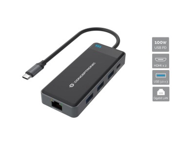 Conceptronic DONN14G laptop dock/port replicator Wired