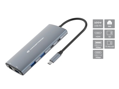 Conceptronic DONN06G 10-in-1 USB 3.2