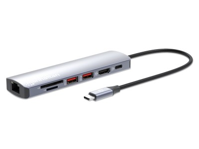 Manhattan USB-C Dock/Hub with Card Reader